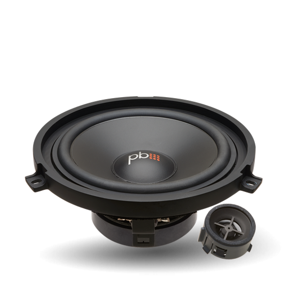 PowerBass OE65C-CH Jeep & Chrysler 6.5" Upgraded OEM Replacement Component Speakers