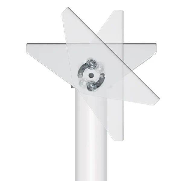 B-Tech BT7808/W Tilting Ceiling AV Mount - White