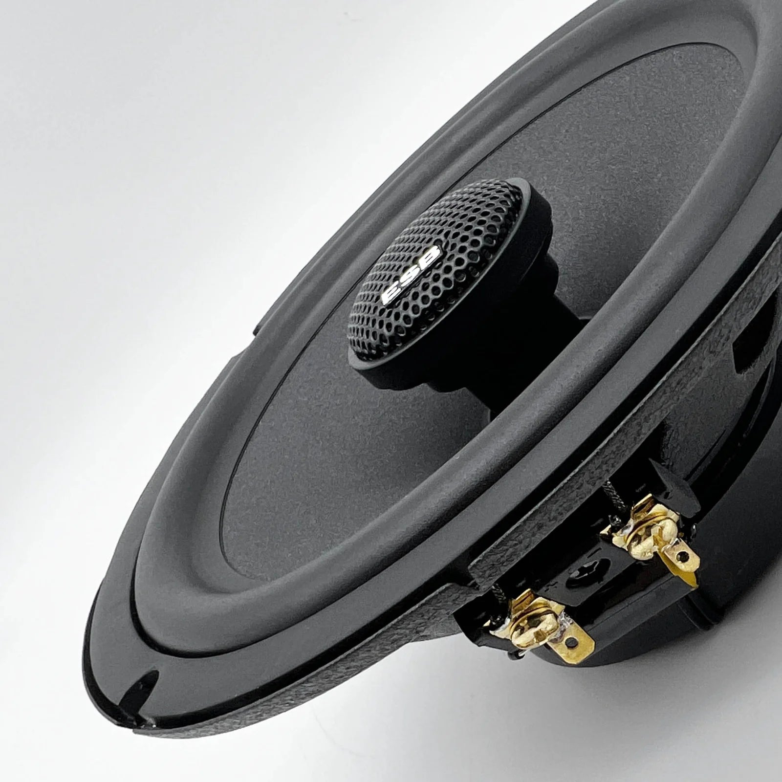 ESB 1.6C 2 Way 6.5 Inch Coaxial Car Speaker Silk Dome Tweeter 90w RMS Pair