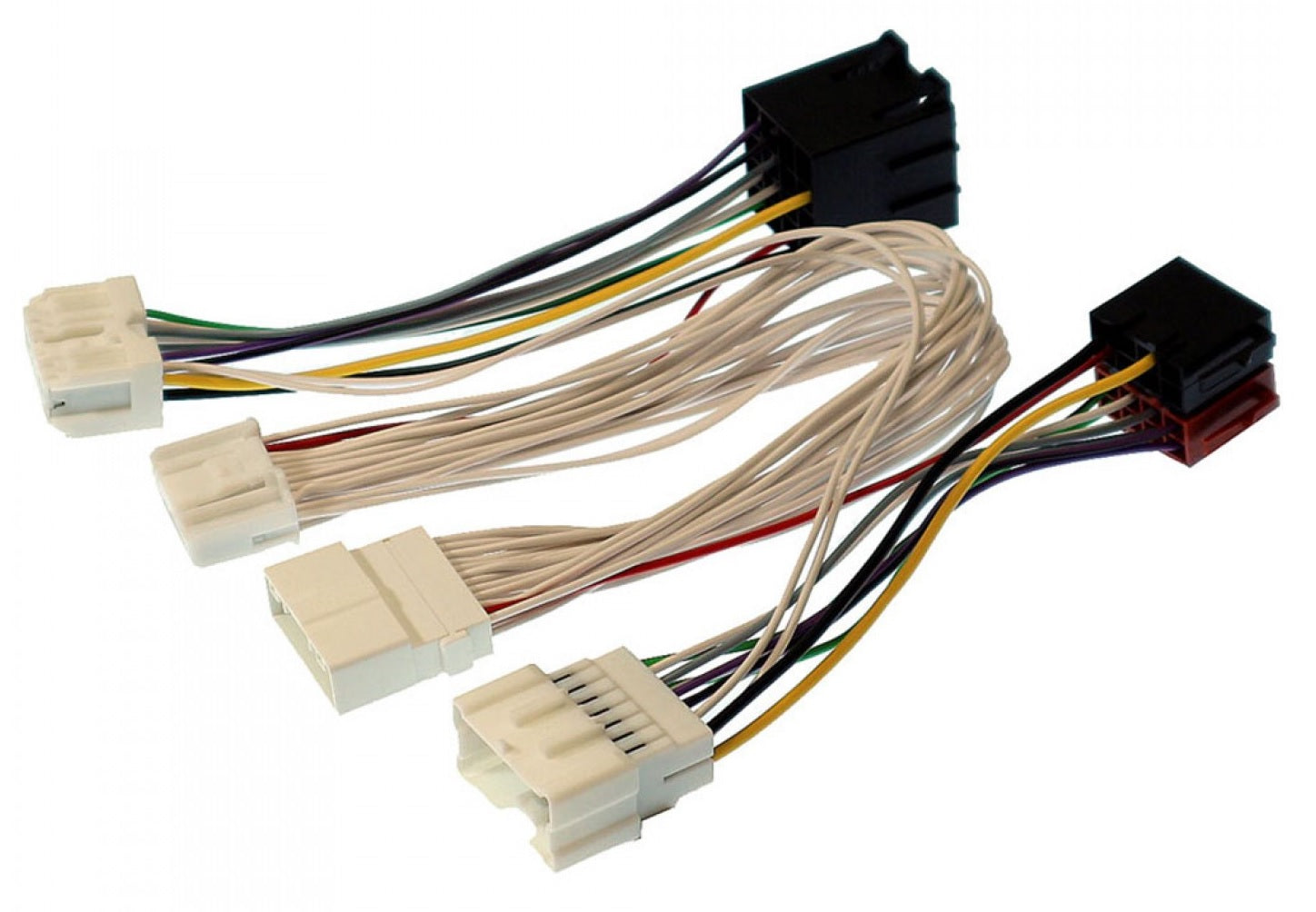 Dacia, Fiat, Mitsubishi, Mercedes, Nissan, Renault, Vauxhall Handsfree lead for ISO cables 10-596