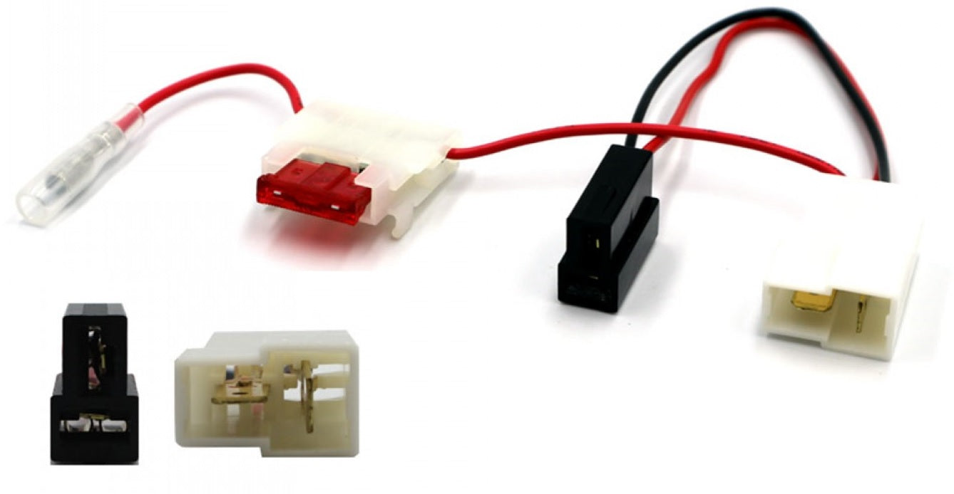 Universal 12v ignition spur from cigarette lighter or accessory power socket with 10 amp fuse 10-600