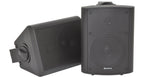 Adastra 100.905UK BC5-B BC Series 5.25" Stereo Background Wall Mounted Speakers Black