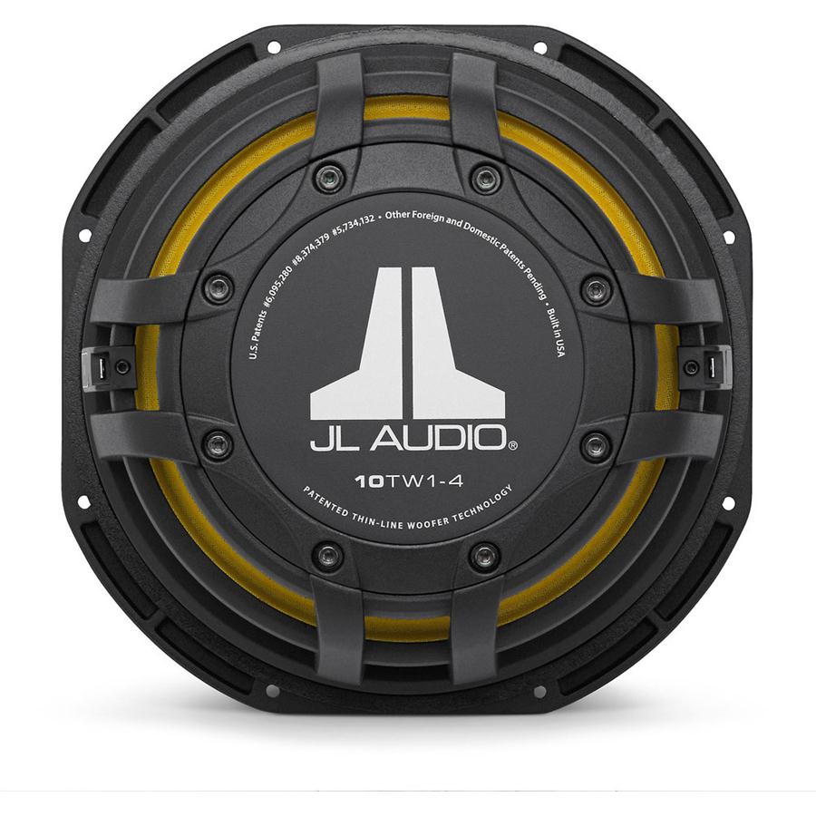 JL Audio 10TW1-4 TW1 Series thin-line 10" 4-ohm subwoofer