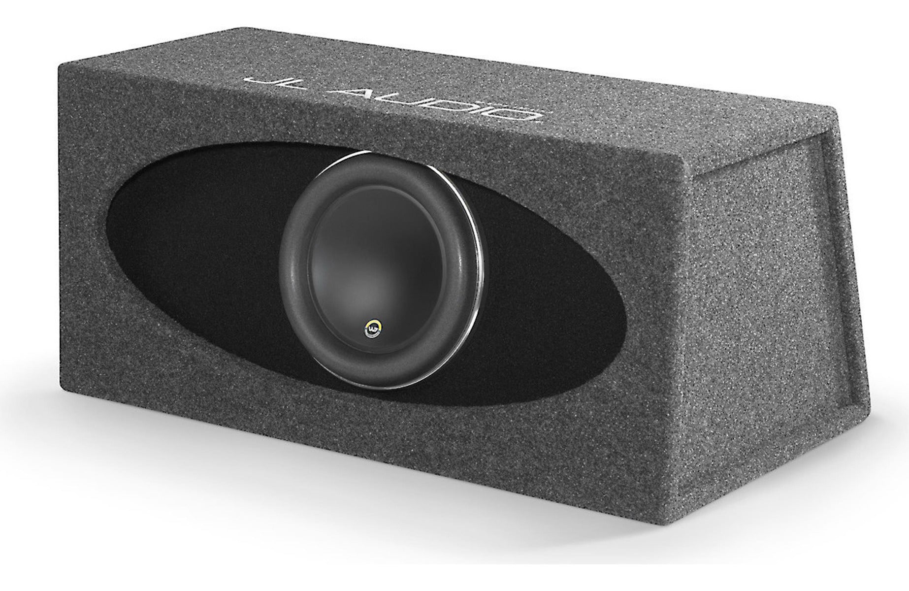 JL Audio HO110R-W7AE Ported H.O. Wedge™ enclosure with one 10" W7AE subwoofer