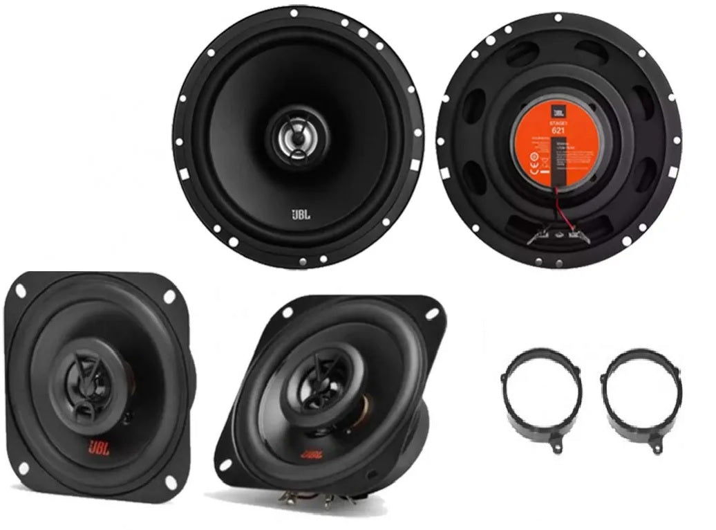 Toyota Yaris 2002-2006 JBL Stage1 61F + Stage2 424 150 Watt  2-way Coaxial Car Speakers