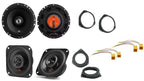 Fiat Grande Punto, Evo with Stage1 61F JBL Stage2 424 - Coaxial Car Speakers