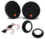 Audi Q3 2011-2018 with JBL Stage1 624 Front Door Speakers Fitting Kit
