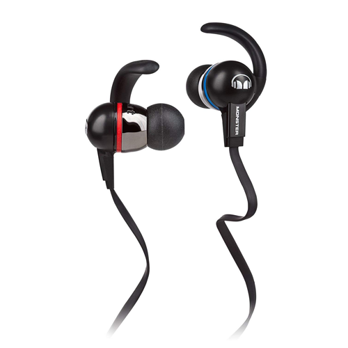 Monster iSport Immersion Noise-Isolating In-Ear Sport Headphones - Black
