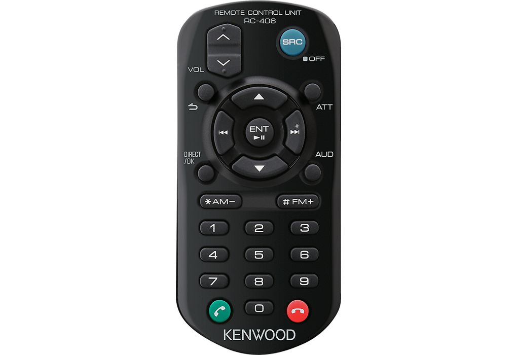 Kenwood KCA-RC406 IR Remote Control for KENWOOD Stereos
