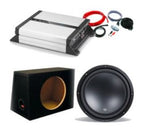 JL Audio 13W3v3-4 13" Sub Woofer and JD500.1 500W RMS mono amplifier
