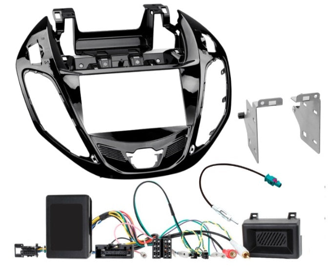 Ford B-Max B232 (2012-2018) Double DIN stereo upgrade fitting kit (WITH SWC and PDC) FK-9741-PDC