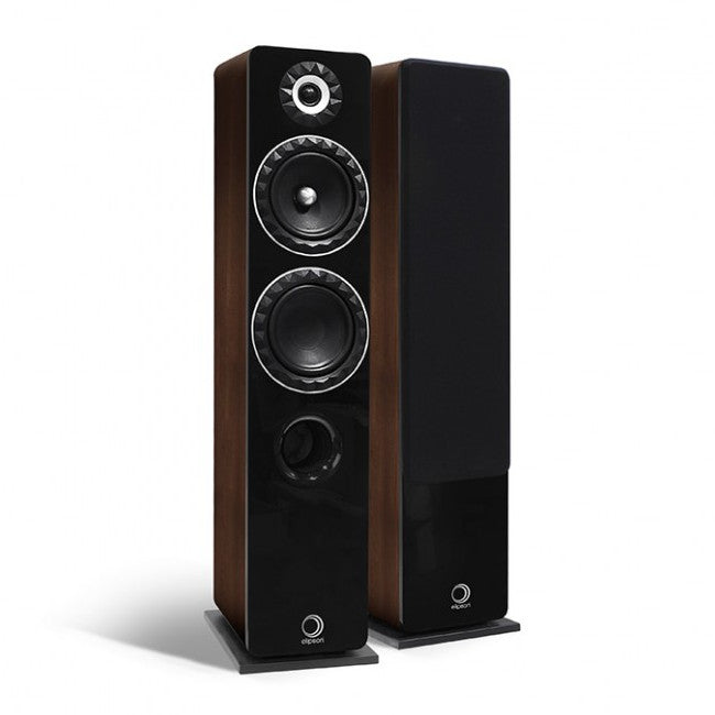 Elipson Prestige Facet 14F BT Floorstanding Active Speakers Black/Walnut