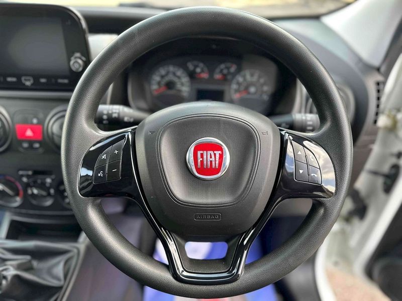 Fiat Fiorino 2008 onwards with OEM Daichi 7" Navigation Screen Steering wheel audio control interface 29-734