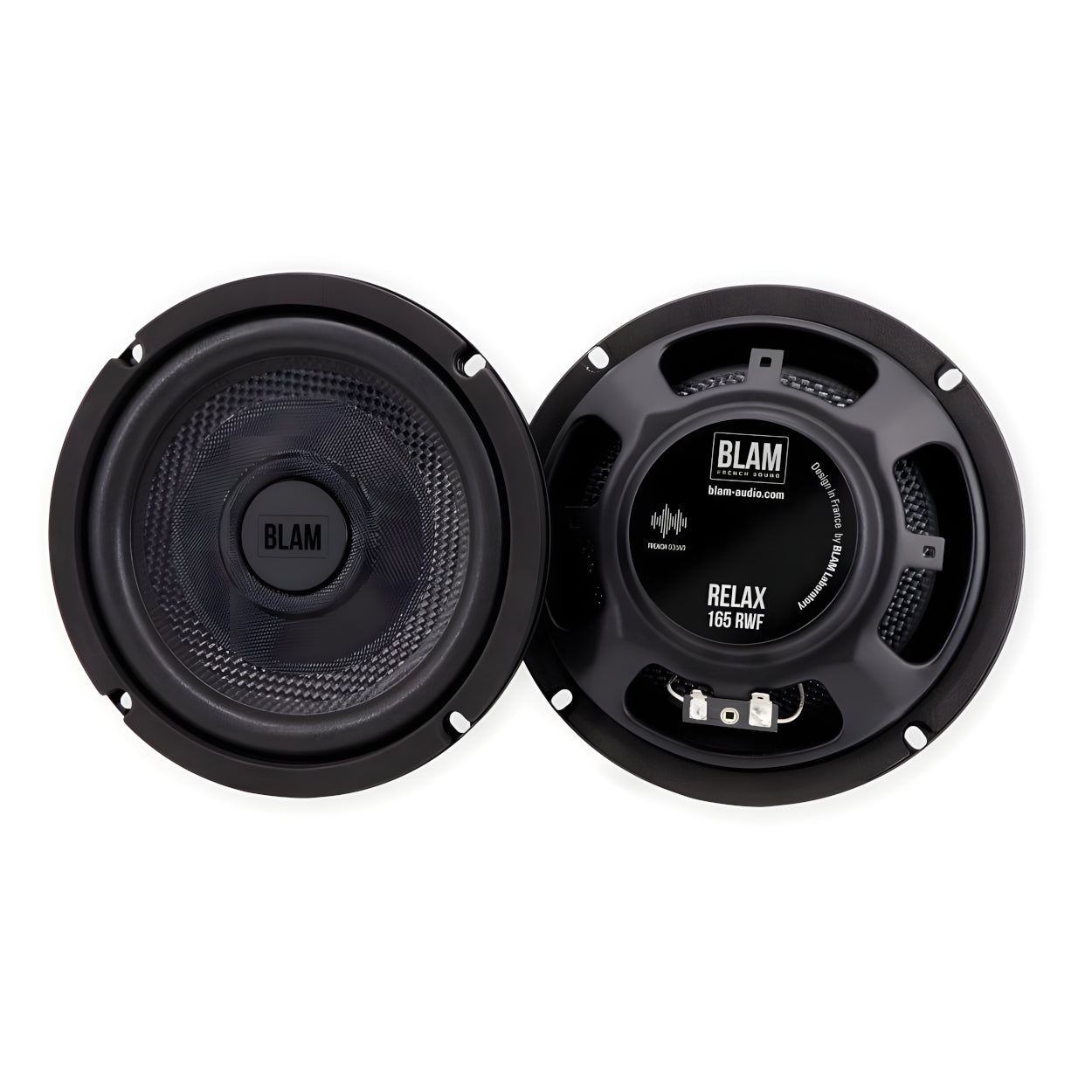 BLAM Relax 165RWF 16.5cm/ 165mm (6.5") Ultra-Slim Car Audio Speakers (Pair) BL-165RWF