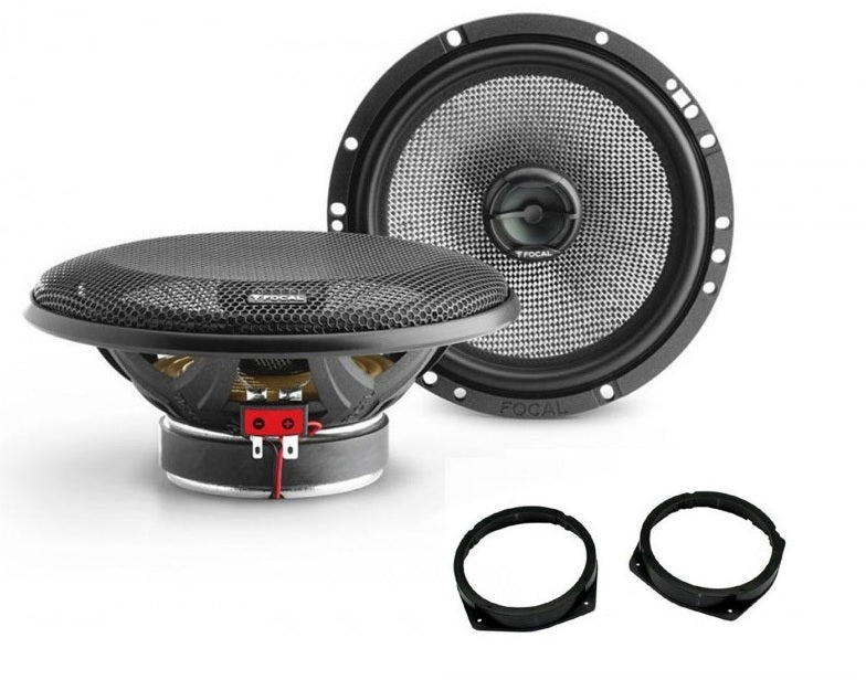 Renault Kangoo 2012-2019 with Focal 165AC 2 Way Front Door Car Speakers Fitting Kit