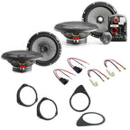 Fiat 500 Gen1 and Facelift (2008 - 2021) Front and Rear Speaker Upgrade Pack Focal 165AS