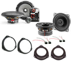 VauxhCorsa D 2/4 Door (2006-2014) Front and Rear Speaker Upgrade Pack Focal 165AS + ACX100