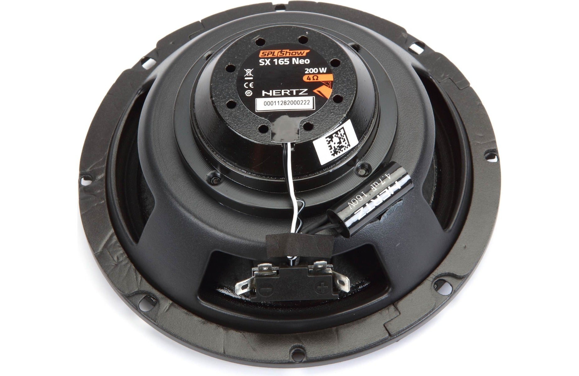 Hertz SX 165 Neo 6.5 inch SPL Show 200W Tweeters Coaxial Speakers with Grills