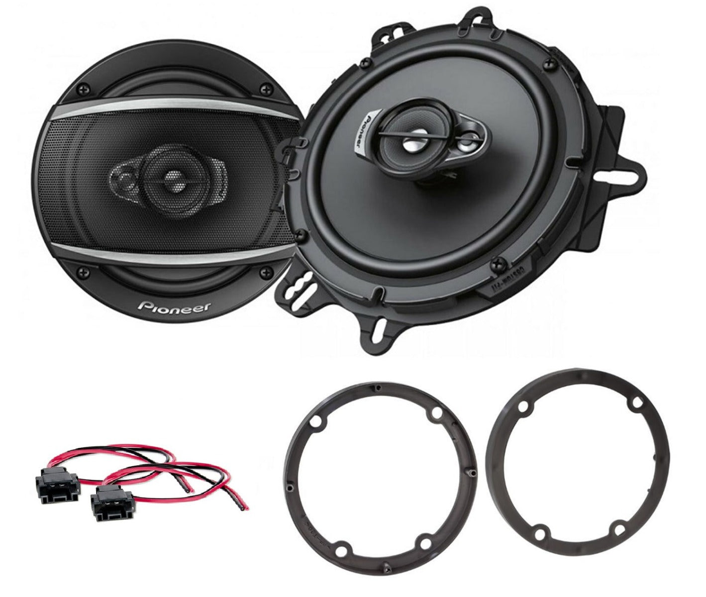 Mercedes Sprinter, Vito, Viano Pioneer TS-A1671F 16.5cm Front Doors Speakers w/ Connectors