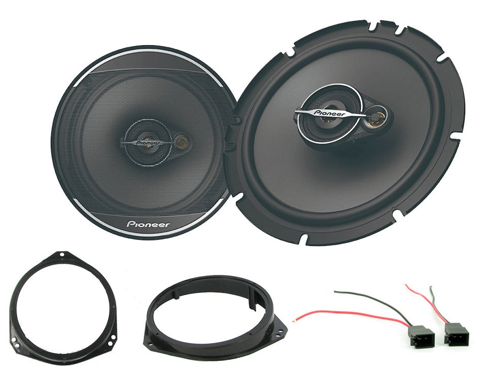 Vauxhall Corsa B/C 1993-2006 Pioneer TS-G1671F16.5cm Front Doors Car Speakers Upgrade Kit