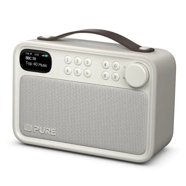 PURE 255785 - Bloom Portable DAB+/FM Radio with Bluetooth 5.4 - Sand