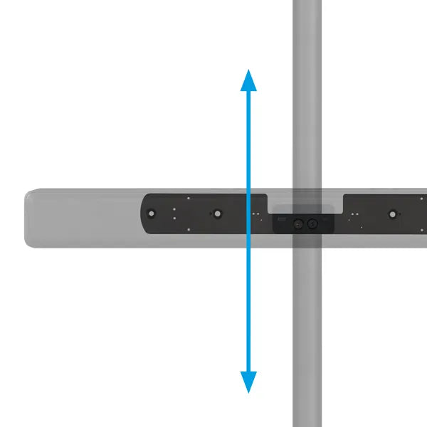B-Tech BT7879/B Mounting Plate for Biamp Video and Audio Bars