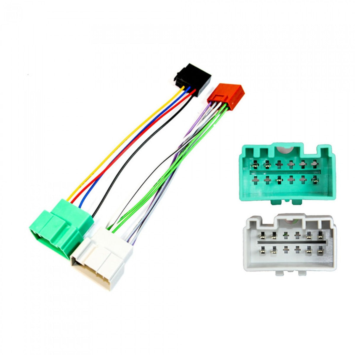 Volvo S80 V70 Radio adapter cable with ISO connectors (cars without Premium Sound) 20-131