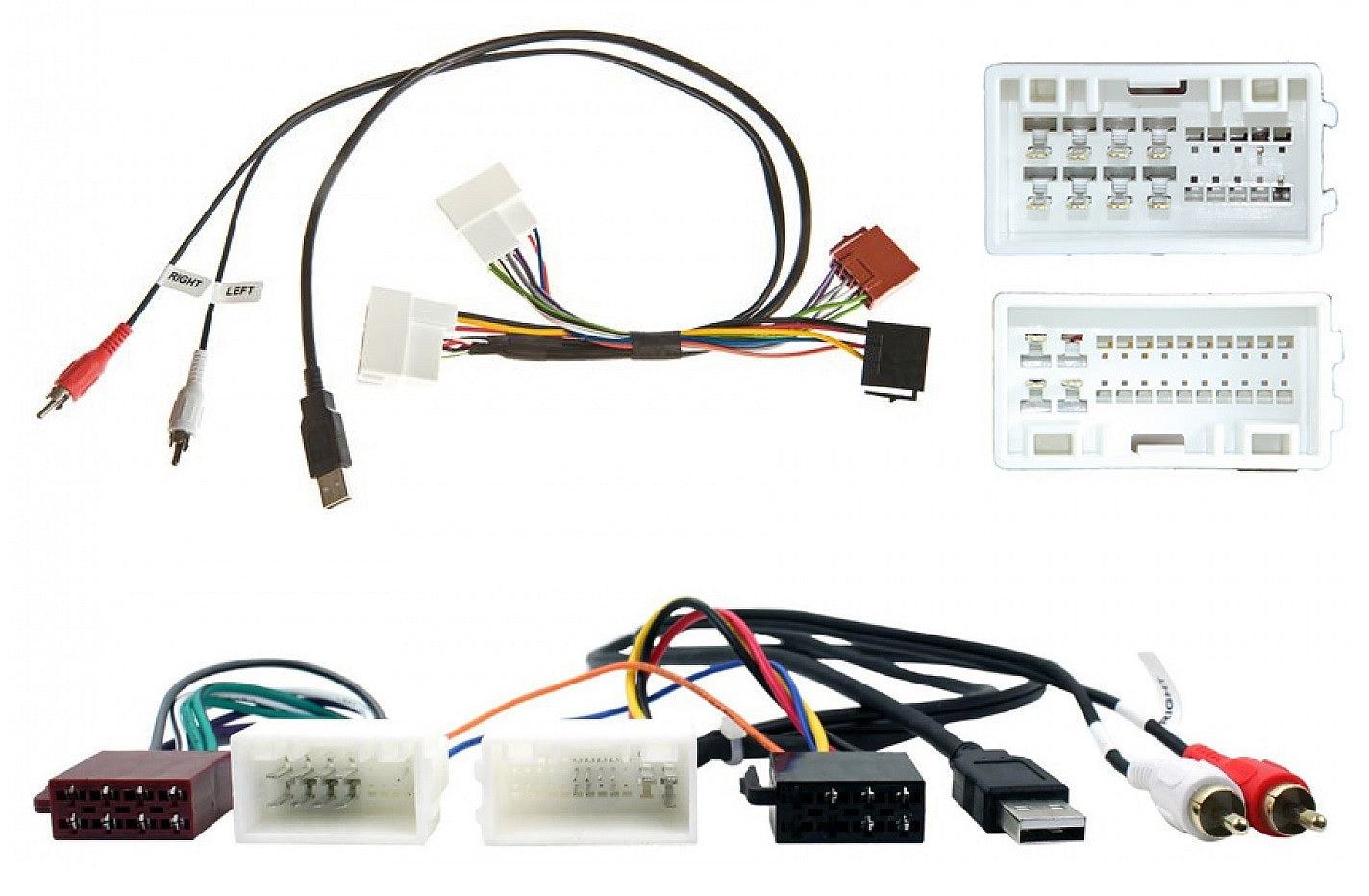 Hyundai Radio ISO Lead with USB/AUX retention 20-178-USB