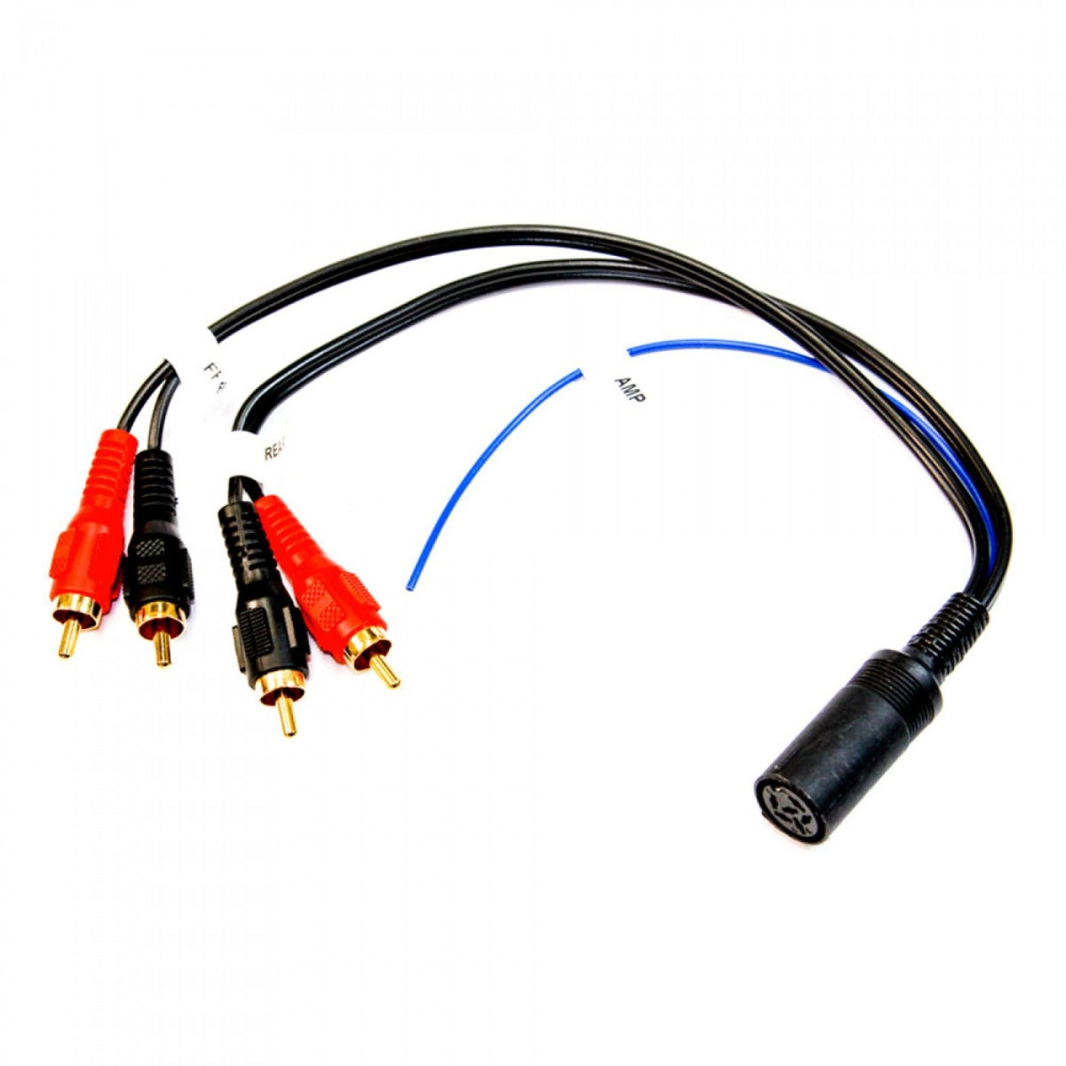 Volvo Din Plug to Phono Cable InCarTec 20-262
