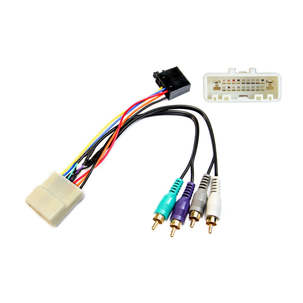 Nissan 20 pin radio replacement ISO adapter cable and Bose adapter (no steering controls) 20-268