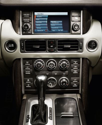 Land Rover with Factory Video in Motion Interface VIM-LR1