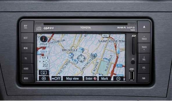 Toyota TNS510 Navigation Map Update SD - PZ445-SD333-0P