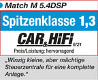 MATCH M 5.4DSP 5-Channel Micro Amplifier With Integrated 9-Channel DSP