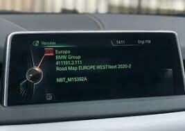 BMW 2023-1 Europe Live Download Navigation System Version