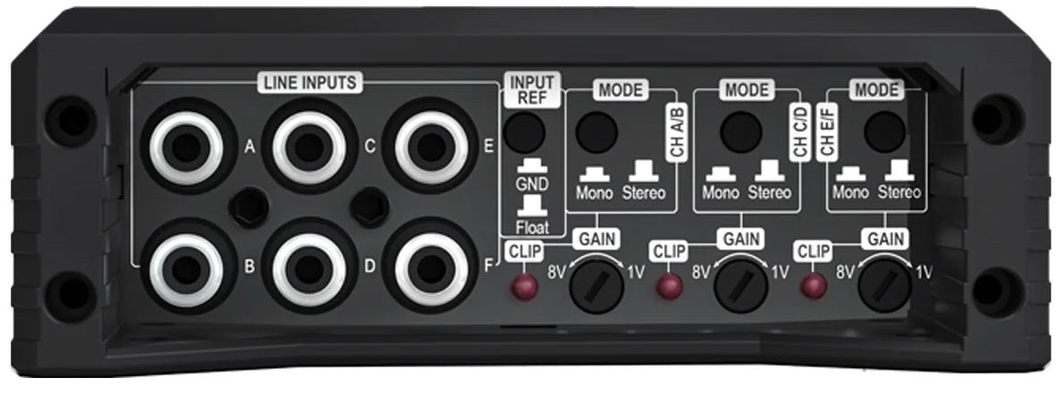 Helix Amplify 206 Direct 6 Channel Amplifier with DSP Input Bridgeable Amp