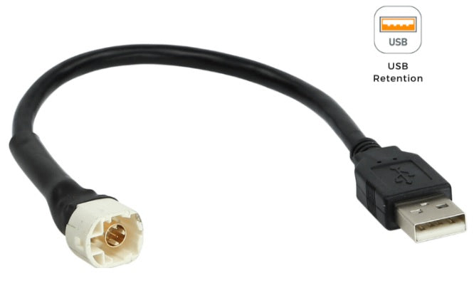BMW 1-Series, 3-Series, 5-Series (E60) X1(E84) and Mini (R56) OEM USB retention adapter cable 24-273