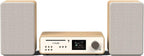 PURE Classic 2.0 System with Bluetooth, CD and DAB+ in Cotton White/Oak
