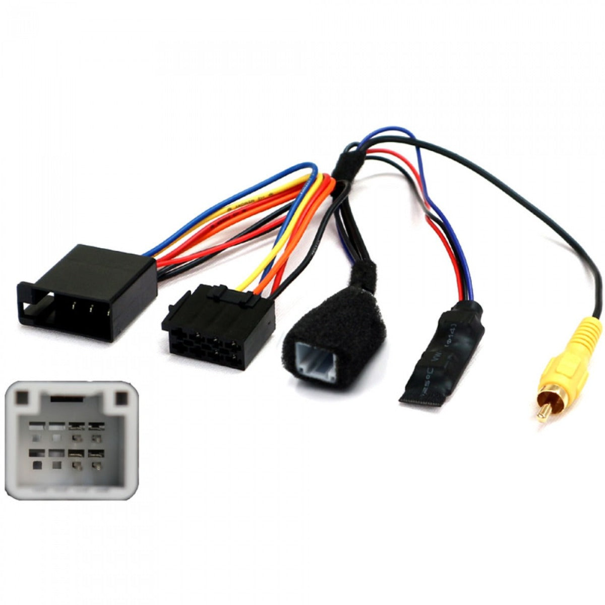Toyota Aygo, Peugeot 108 and Citroen C1 (14-22) 8 Pin Camera Retention Interface with 6v converter 27-272