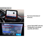 Ford Fiesta, Focus, Galaxy, Mondeo, Mustang, Puma, Ranger, S-Max, Transit Reverse Camera Addon Interface Adaptor InCarTec 27-319