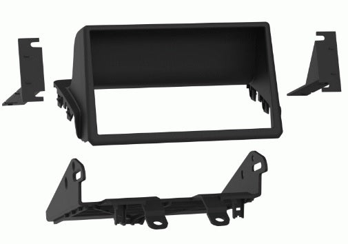Mazda 2 (2014 on) CX-3 (2016 on) Double DIN (Single Chassis) fascia adapter MATT BLACK 50-409