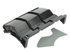 VW UP! Seat Mii Skoda Citygo Gloss Black Double DIN Fascia ACV 381320-36-2