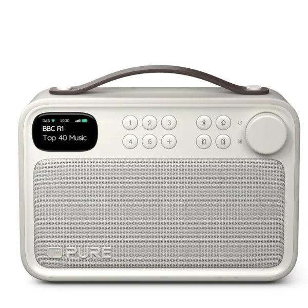 PURE 255785 - Bloom Portable DAB+/FM Radio with Bluetooth 5.4 - Sand