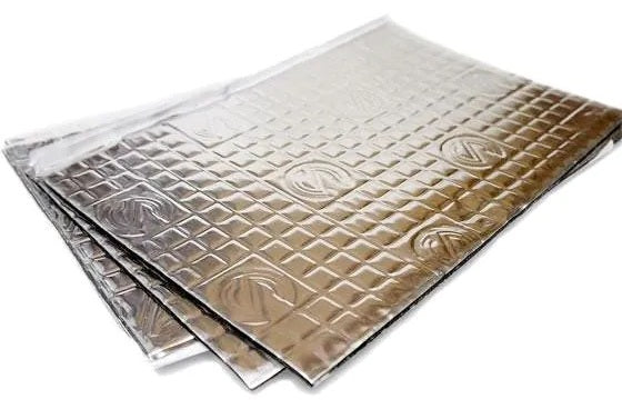 Silent Coat 2MM Sound Deadening Matt Damping Material 6 Sheet Volume Pack