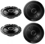 VW Golf MK 3 (1993-1997)  2x Pioneer TS-G1720F16.5cm Front and Rear Doors Car Speakers Upgrade Kit