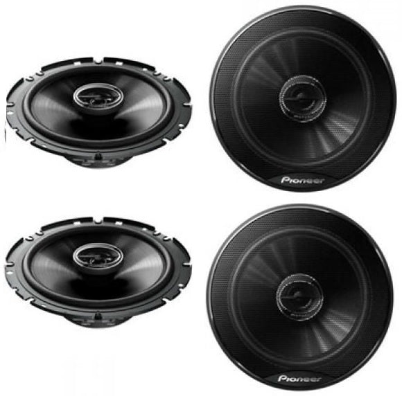 VW Golf MK 3 (1993-1997)  2x Pioneer TS-G1720F16.5cm Front and Rear Doors Car Speakers Upgrade Kit