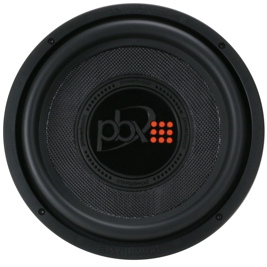 PowerBass 2XL-1040D 10" Dual 4 Ohm Shallow Subwoofer 800 Watts