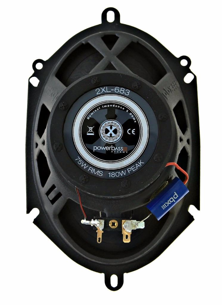 PowerBass 2XL-683 XTREME 6x8"  2-Way Coaxial Car Speakers 150W
