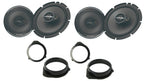 Audi A3, A4, A4 Avant 6.5 inch 17cm Front and Rear Door Pioneer TS-A1671F Speaker Upgrade Kit