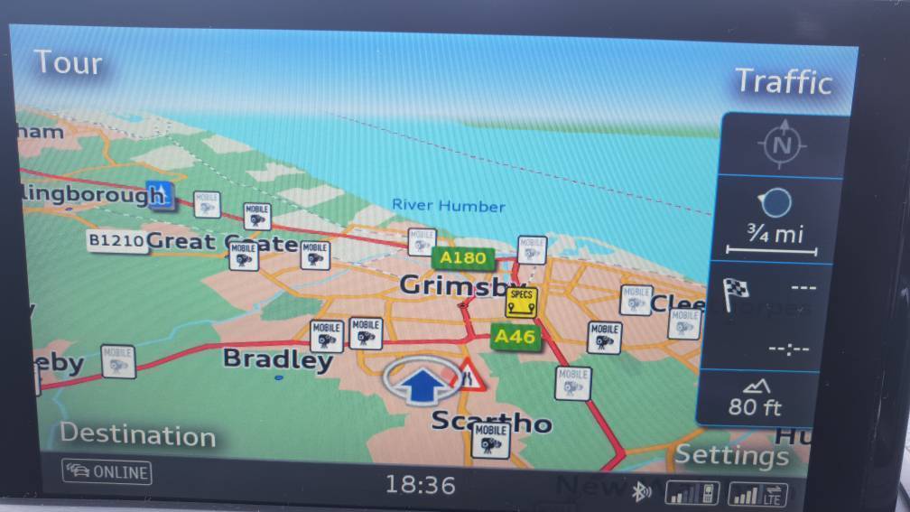 Audi A1, A3, A4, A5, A6, A7, A8, Q5, Q7, Q8, R8 MIB1, MIB2 HDD Speed Camera POI Database