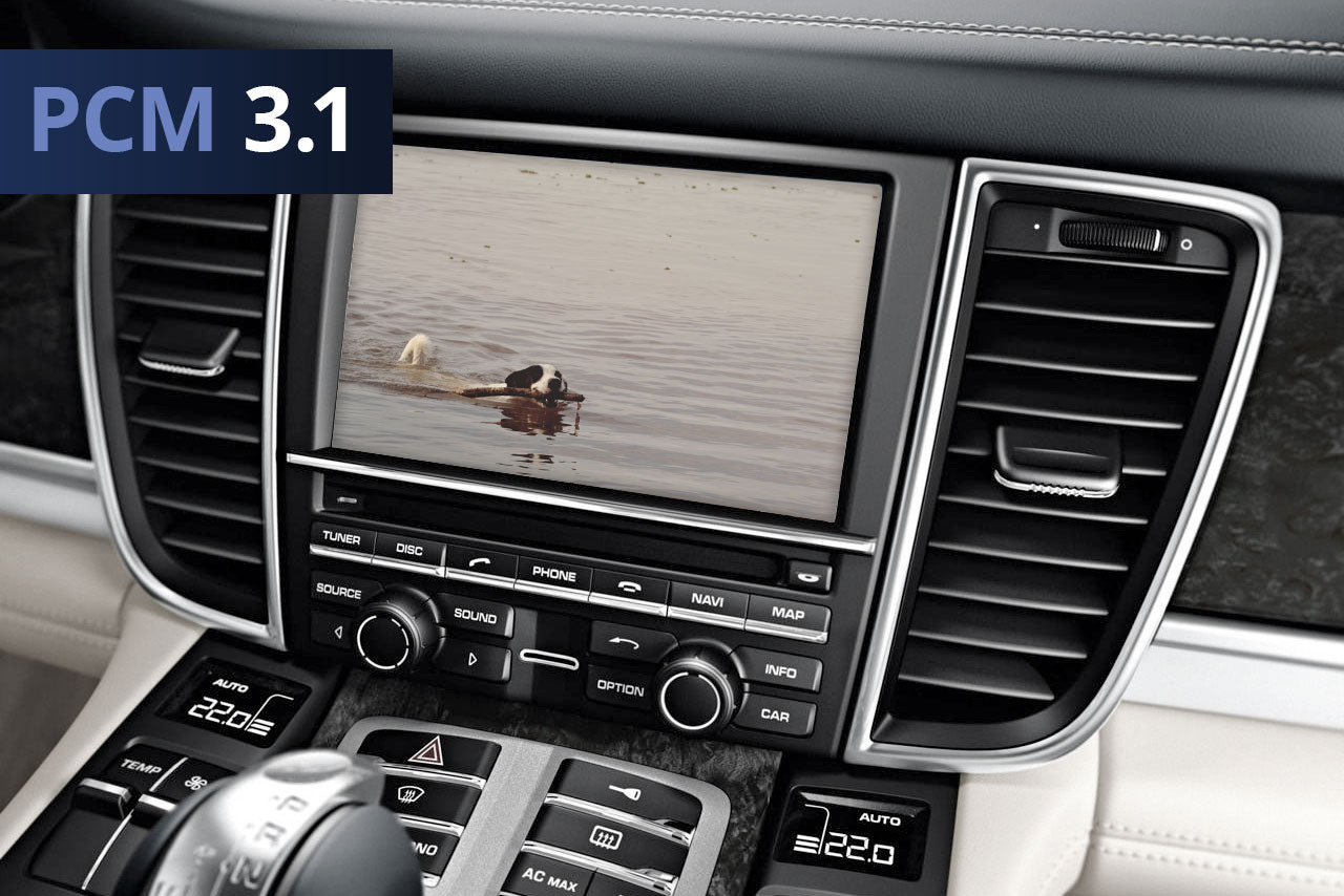 Porsche PCM 3.1 Video in motion Plug & Play KUFATEC 37200